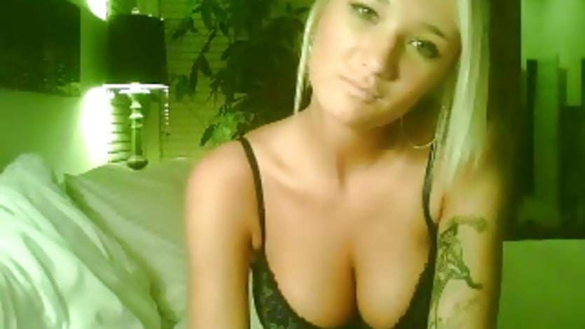 dívka na webcam