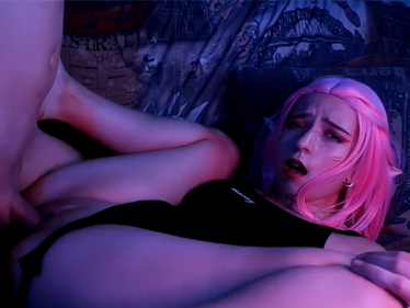 Noční elfové a vášnivé šukání, povedený cosplay sex!