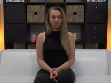 Adéla Kopecká, 20letá z Chodova, se ukazuje na Czech Castingu