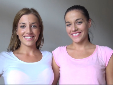 Dvojčata z Czech Casting si užívají trojku s přítelem