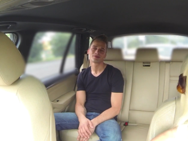 Female Fake Taxi – Smutný Český kluk po rozchodu